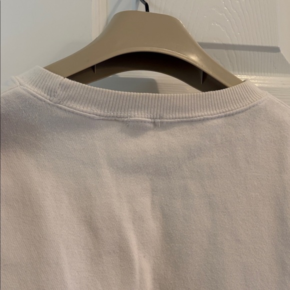 Brandy Melville Cream USA Crew Neck Sweater - Picture 6 of 7